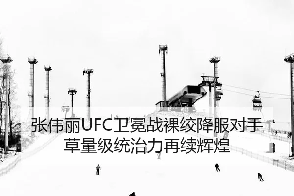 张伟丽UFC卫冕战裸绞降服对手 草量级统治力再续辉煌
